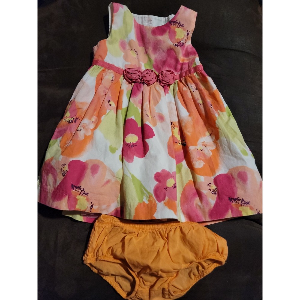 Dressed up by Gymboree floral Easter spring dress 18 24 months‎